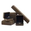 High end velvet iron box jewelry box, gold jewelry jade gift ring box, necklace bracelet jewelry packaging box