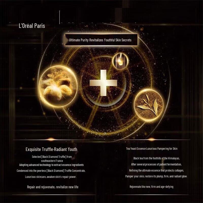 L'Oréal Hyaluronic Acid Shampoo & Golden Age Truffle Gift Set