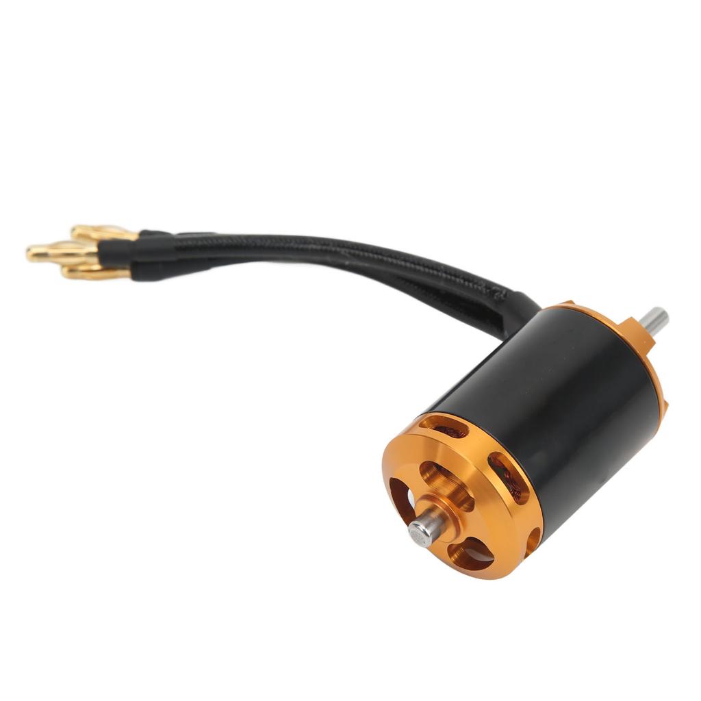 RC Boat Brushless Motor Water Cooling 22800KV 12N8P Structure Aluminum Alloy Copper RC Brushless