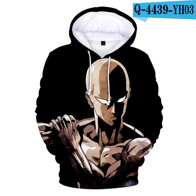 Новое Аниме Ванпанчмен Сайтама Толстовка с капюшоном Худи Косплей Костюм Новая Флисовая Куртка и Пальто Харадзюку