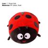 Ladybug Cushion Skin-friendly Breathable Fine Workmanship Decor Stuffed Ladybird Bee Pillow for Home