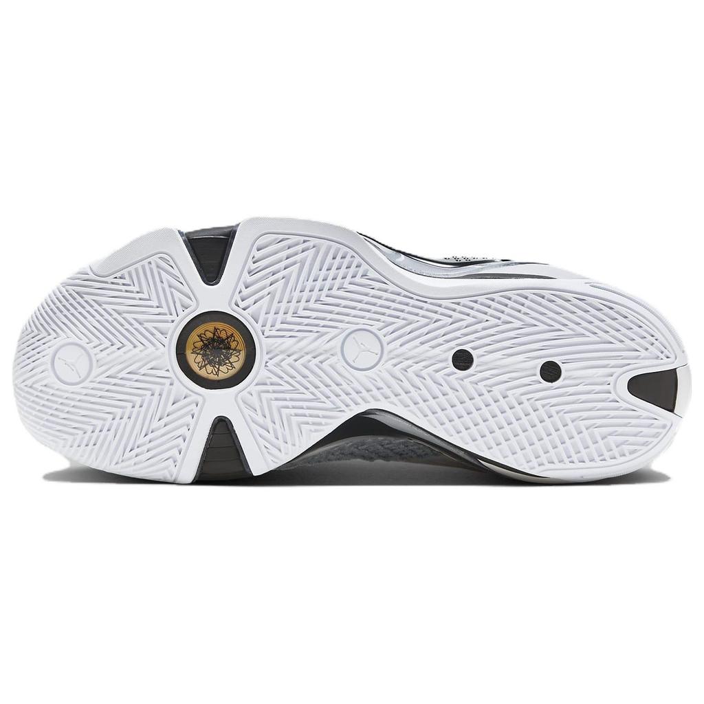 Мужские кроссовки Air Jordan 38 PF FIBA Белый Чистая Платина Металлик-Золото FN7482-100