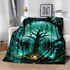3D Tree of Life printed blanket Flannel Warm blankets Soft and comfortable blanket bed linings cubre cama Birthday Gift