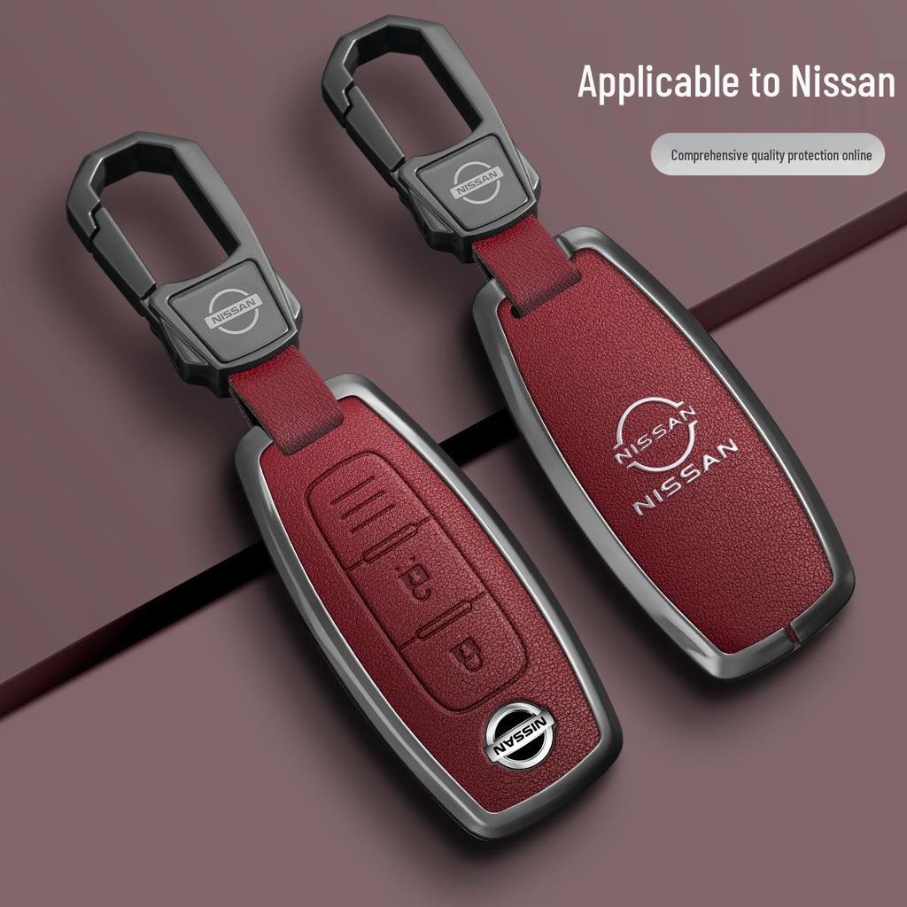 Подходит для крышек ключей Nissan Teana 14-го поколения, Sylphy, Qashqai, T-Roc, X-Trail, Tiida, Kicks, Murano и других моделей.