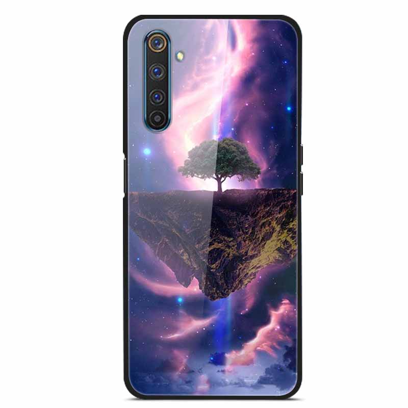 For Realme 6 Pro Tempered Glass Case for Realme 6 6S 6i Soft Bumper Hard Funda For Realme 6 Pro Phone Case Realme6 6 S 6i Cover