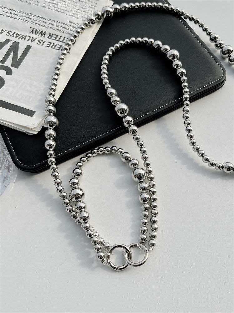 Новый стиль Электроокрашенный Бусина Шнурок Телефон Crossbody Ремни Шнурок Бусина Подвеска Противопотерянный Телефон Универсальный Шнурок