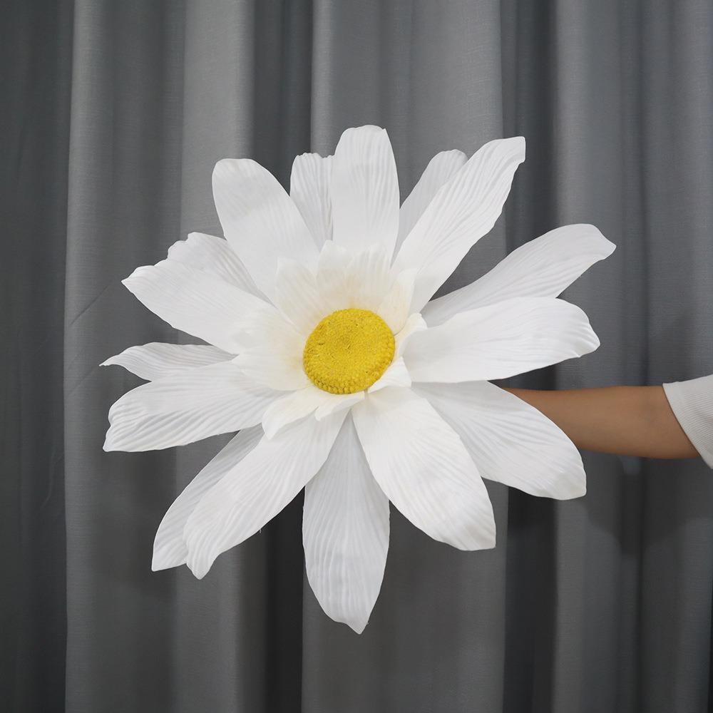 Новая 50см Искусственная Маргаритка Большая Многоцветная Имитация Цветка Водонепроницаемая ПЭ Пена Маргаритка Свадебное Украшение