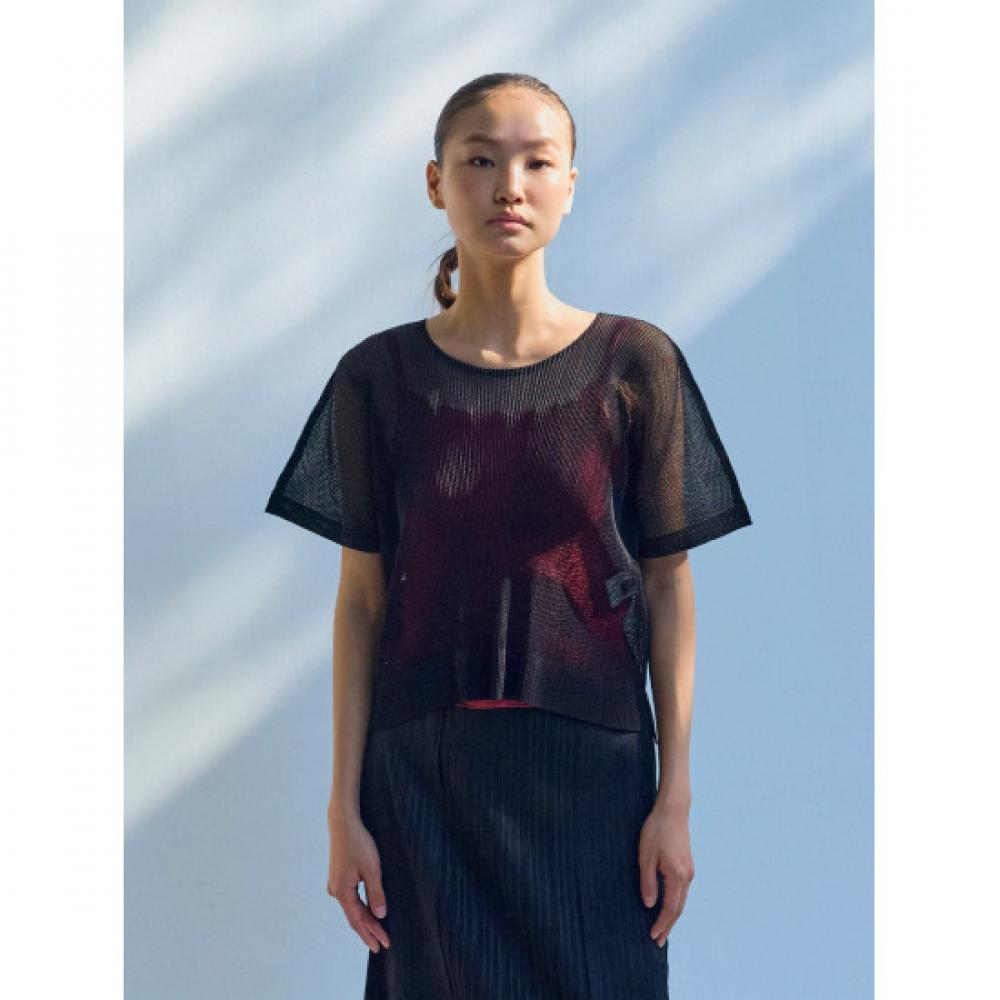 Lapli Loose FiT Mesh Back T shirT lpTsm126004