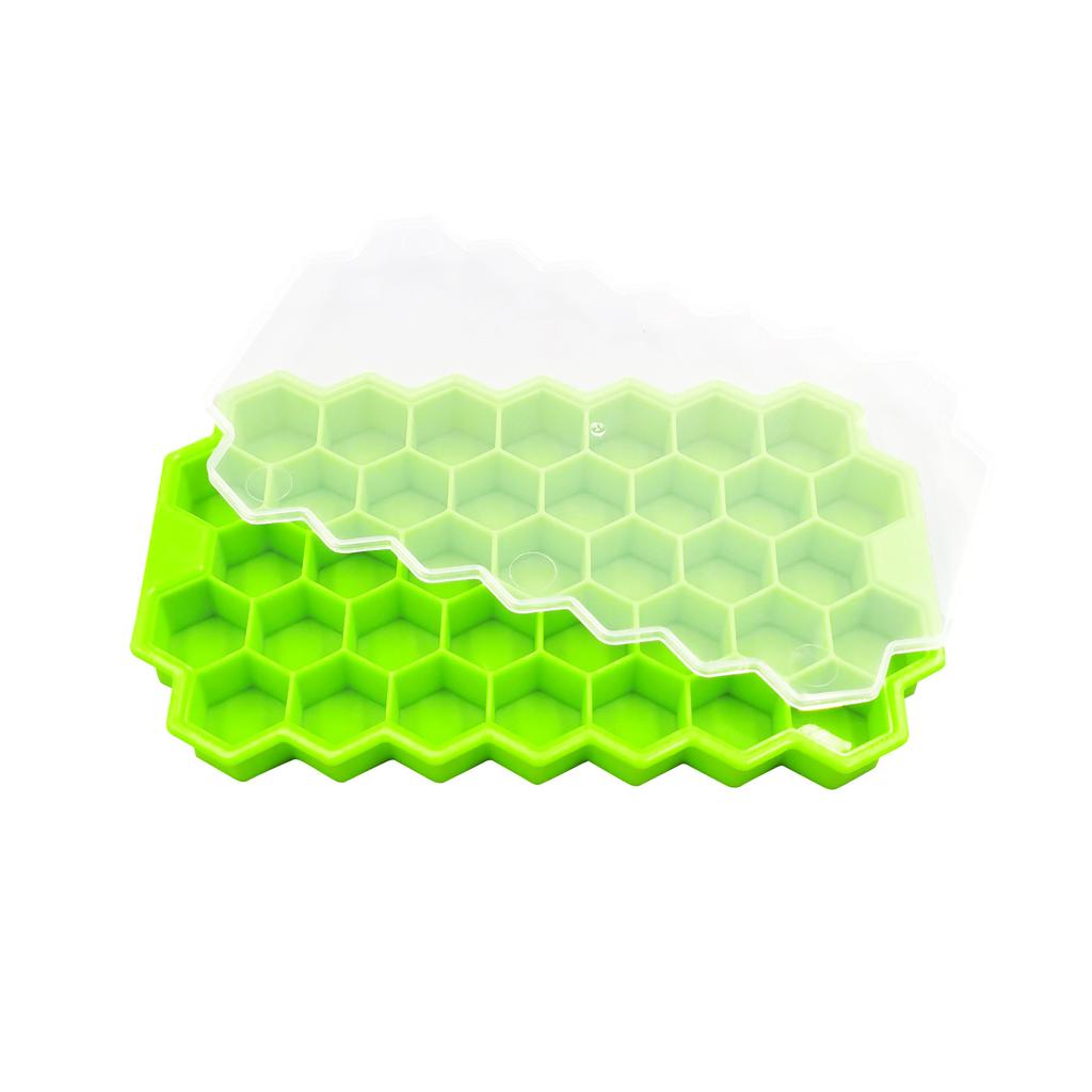 Silicone Honeycomb Ice Lattice 37 Ice Cube Mold Honeycomb Homemade Ice Box Ice Lattice DIY Popsicle Mold