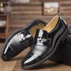 Модные мужские туфли на каблуках, модные, мужские, кроссовки для вечеринок, черные кожаные мокасины, итальянская обувь Sapato Social Masculino