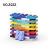20 шт. Детали MOC 3022 94148 Пластина 2x2 Совместимые кубики DIY Сборка Строительные блоки Частицы Детская головоломка Развивающая игрушка Подарок на день рождения