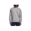 Under Armour Ua Rival Fleece Crew Solid Color Long Sleeve Sweatshirt Men Sweatshirt Gray 1379755-025
