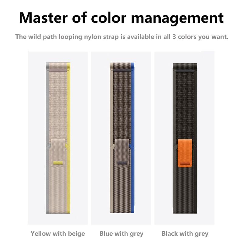 Для Apple Watch Band 38 мм, 40 мм, 41 мм, 42 мм, 44 мм, 45 мм, 49 мм, регулируемый спортивный эластичный браслет, женский и мужской ремешок для iWatch Series Ultra/8/7/6/5/4/3/2/1/SE