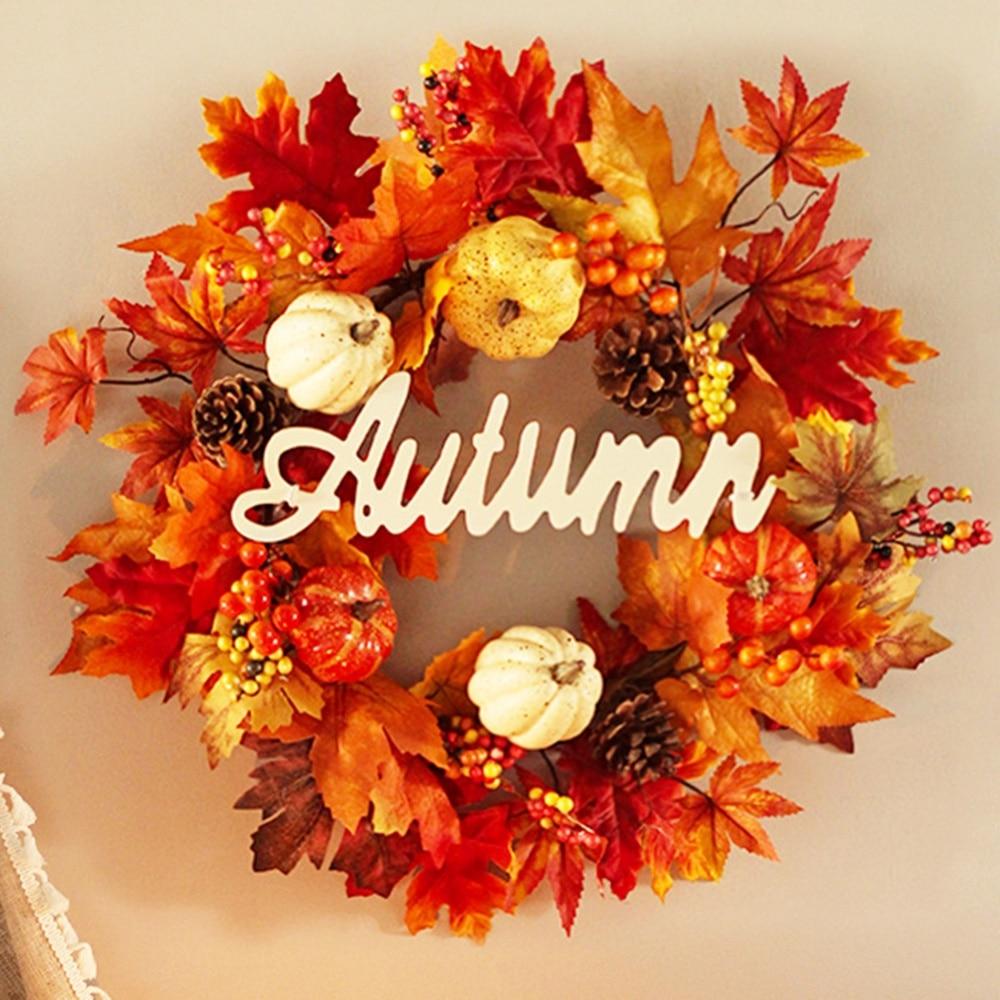 Венок из ротанга, сушеная ветка для рождественского венка на День благодарения своими руками