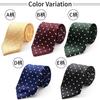 Brand Necktie Made In Japan Silk Dot Pattern Pin Dot Polka Dot [Michiko London] 100% (BWine)