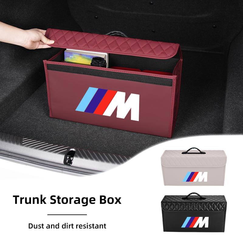 2025 Горячий Органайзер для Автомобиля Дорожная Сумка Кожаный Органайзер в Багажник Портативный Складной Для BMW E46 E90 E60 F10 E39 F30 E36 F20 E87 E90 E