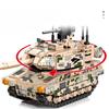 455 шт. военная серия легкий танк детские строительные блоки игрушка в подарок без коробки