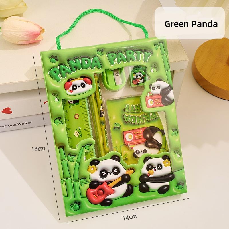 Pencil Set Essential Mini Notebook Set Stationery Set Colorful For Schools Students Pencil Cases