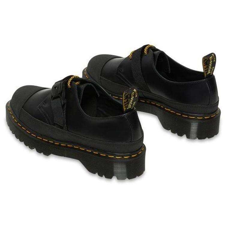 Dr. Martens Мужские 1461 Tech 'Угольно-черный Желтый' 26884001