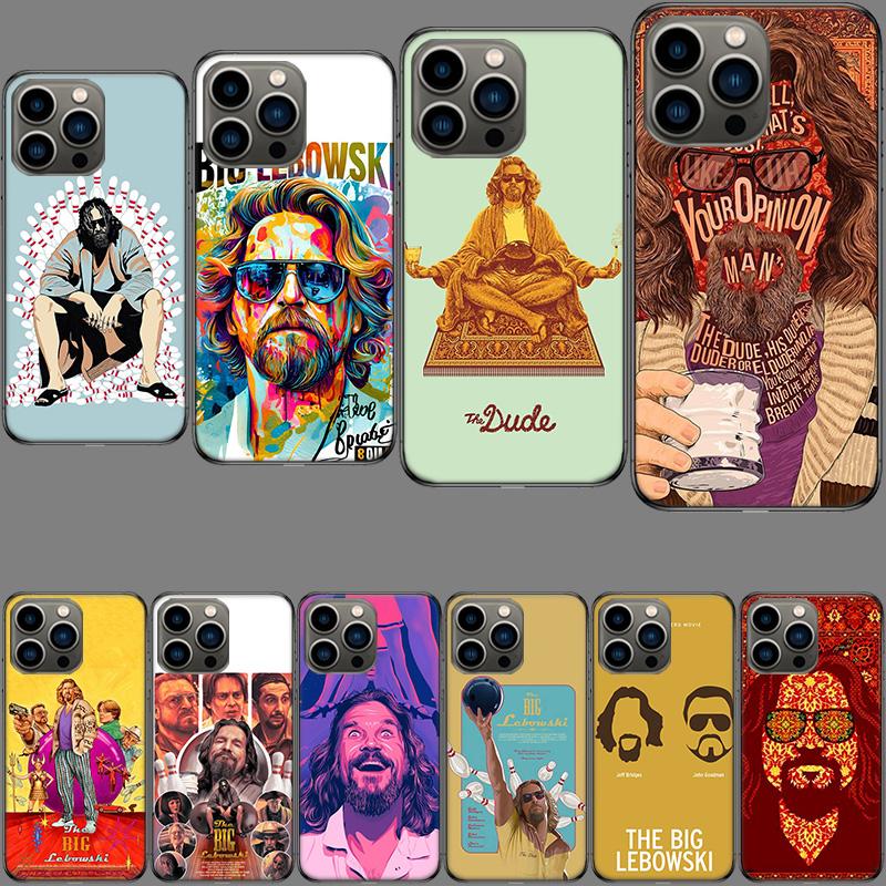Чехол для телефона The Big Lebowski для iPhone 16E 15 Pro 14 Plus 17E 16 17 Pro Max Air 11 12 13 Mini Ударопрочный Capa Милый Чехол TPU