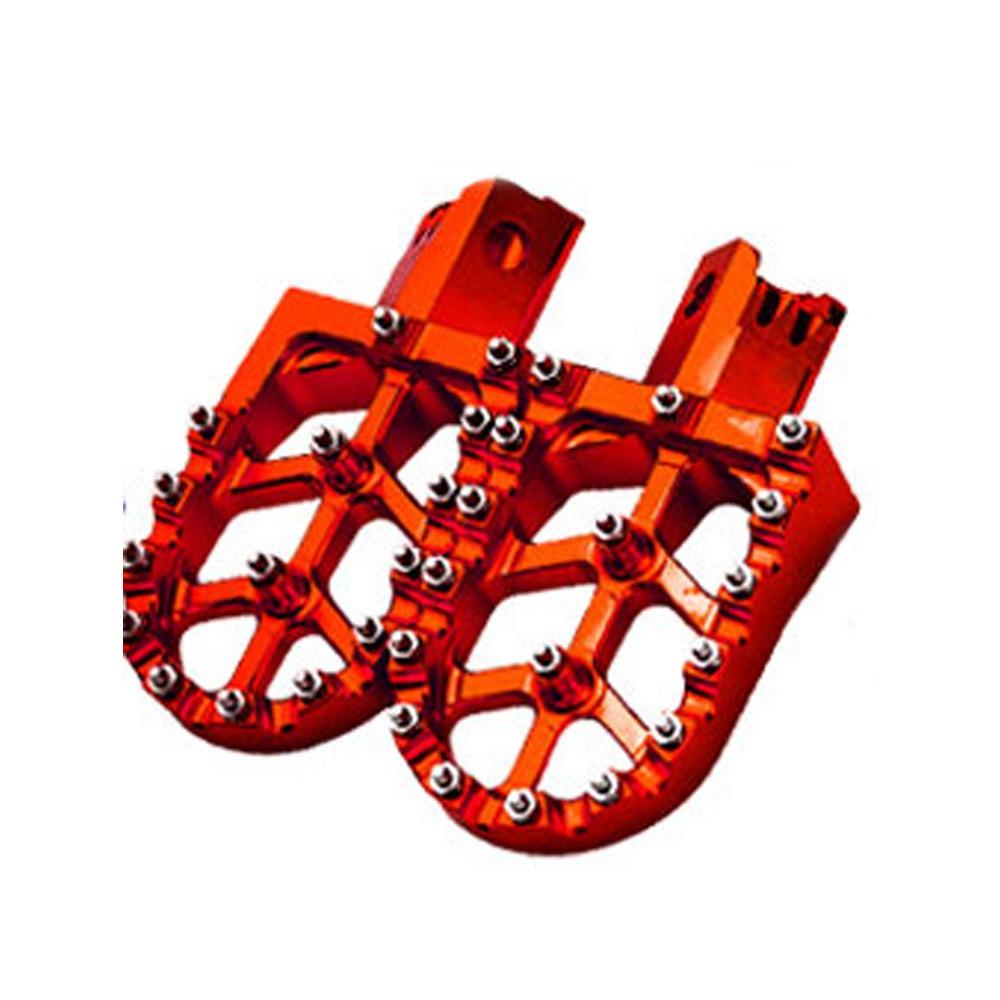 Durable Footpegs Rest Rest Pedal Pedal CNC Hot Dirt Bike Foot Pegs  Electric Dirt Bike