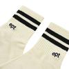 EPT SHORT STRIPE LOGO SOCKS (IVORY_BLACK)