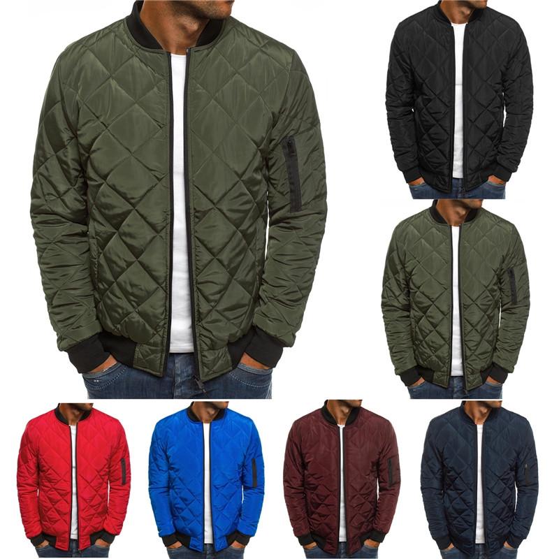 Autumn/Winter Men's Outdoor Crewneck Puffer Jacket Casual Coat