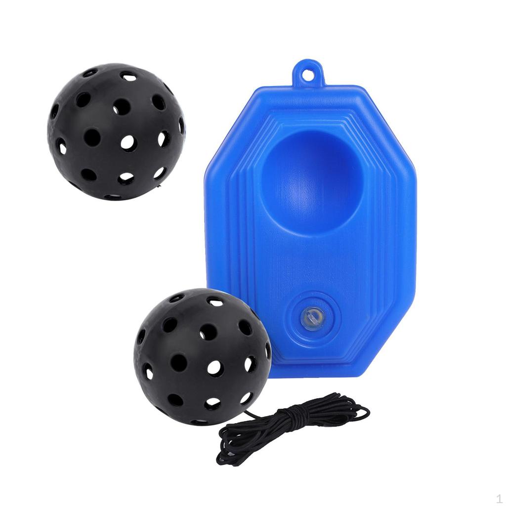 Тренажерный мяч Pickleball со шнуром, профессиональное тренировочное пособие для