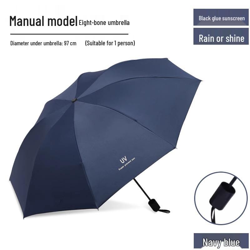 Rain or Shine: Color-Changing Three-Fold UV-Protective Umbrella