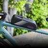 24.7 x 5.6 x 8cm Bike Front Tube Bag 15L Bike Frame Bag Durable Bicycle Top Tube Bag  Mountain Bike