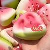 Cute Watermelon Squishy Fidget Toy Slow Rebound Decompression Toy  Anti-Stress Slow Rising Fruit Soft Stress Relief Squeeze Toy