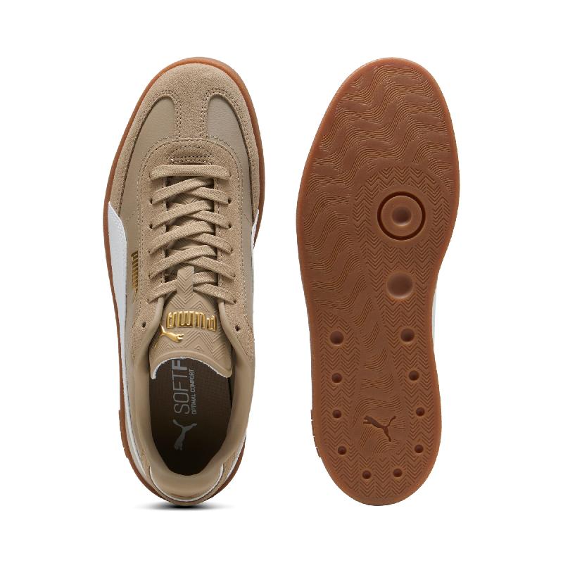 Puma Кроссовки унисекс Club II Era, низкие, Бундесвер, коричневые, 397447-35