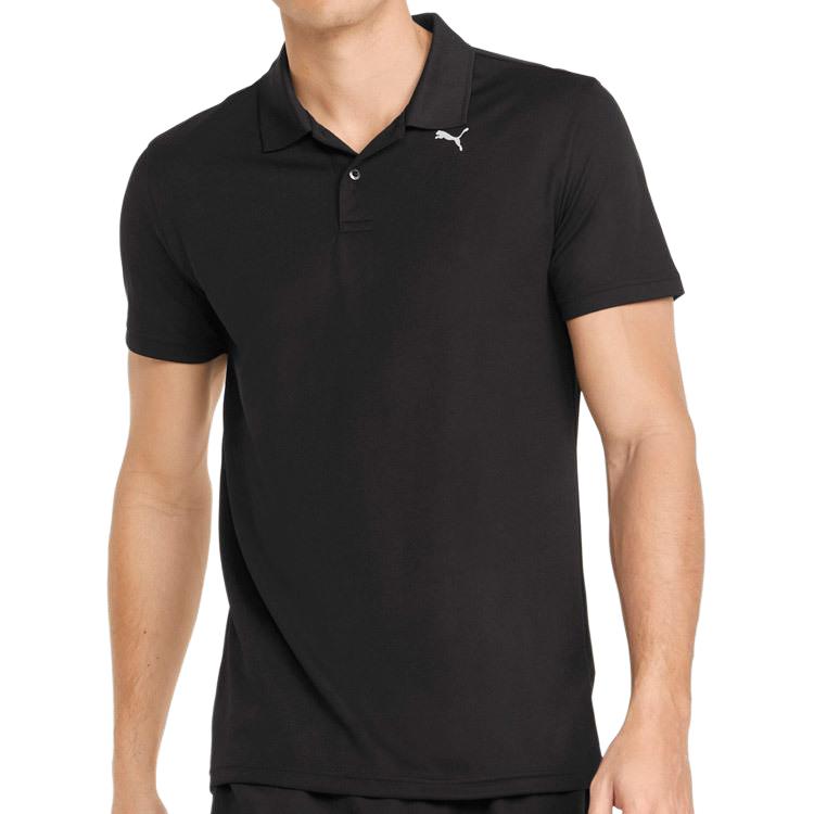 PUMA Performance Polo Shirt Men's Black 521933-01