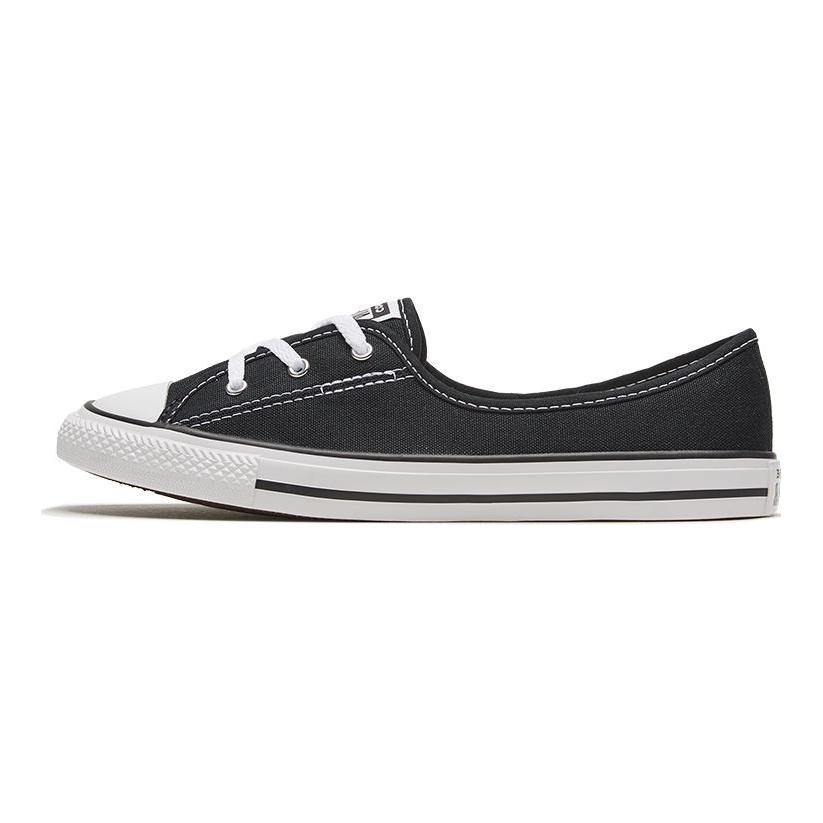 Converse Кеды Chuck Taylor All Star Ballet Lace Slip Черно-белые Женские 566775C
