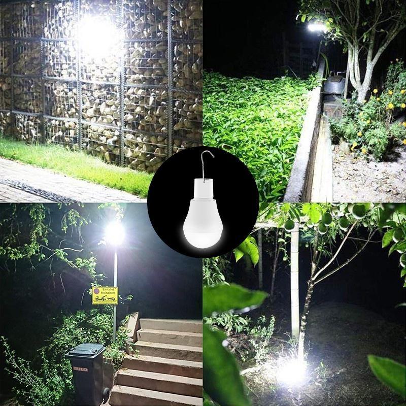 Портативный светодиодный фонарь с питанием от солнечной энергии, аккумуляторная панель с питанием от солнечной энергии/постоянный ток, аккумуляторные фонари для кемпинга, подвесной фонарь для палатки с мягким светом