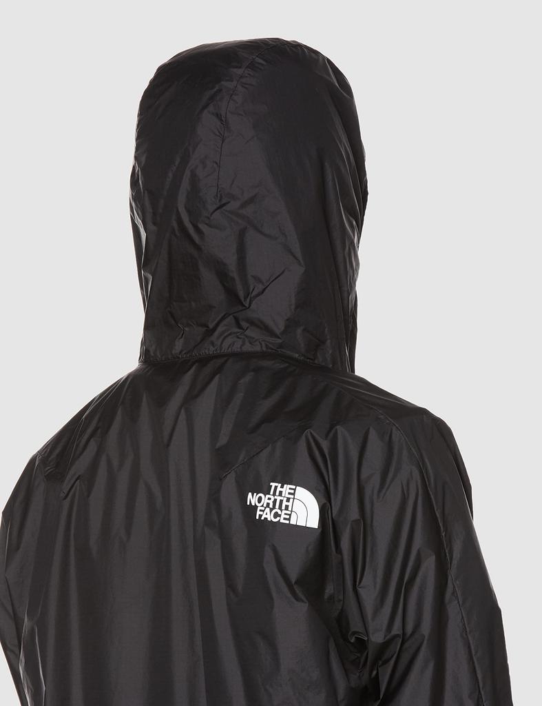 The North Face Trail Emergency Size M Hoodie, Unisex, Warm, Lightweight, Water-Repellent, Windproof, Compact, Black,
