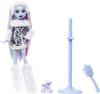 Monster high Кукла Эбби Боминейбл из оригинальной перевыпущенной серии с подставкой, дневником, питомцем и расческой