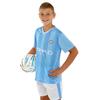 Kid's soccer football uniform jersey and shorts  Manchester City CO-7184