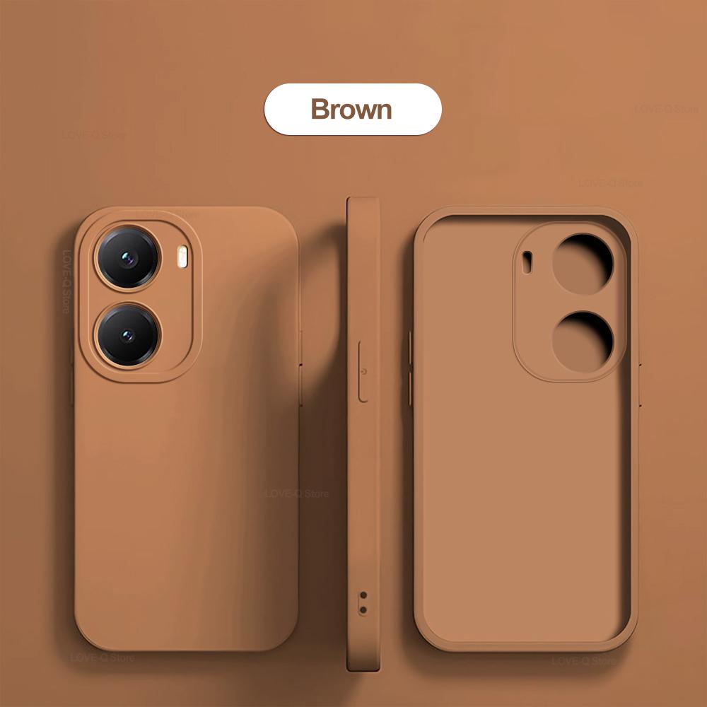 Для Poco X7 Pro Чехол Роскошный жидкий силиконовый чехол для телефона Xiaomi Poco X7 Pro 5G Противоударный защитный чехол
