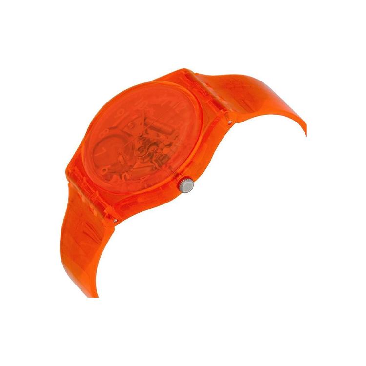 Swatch Унисекс 34 мм Оранжевые часы GO114 GO114