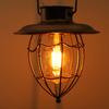 Outdoor Hanging Solar Light Waterproof Lantern LED Retro Ambient Lantern Lamp for Garden