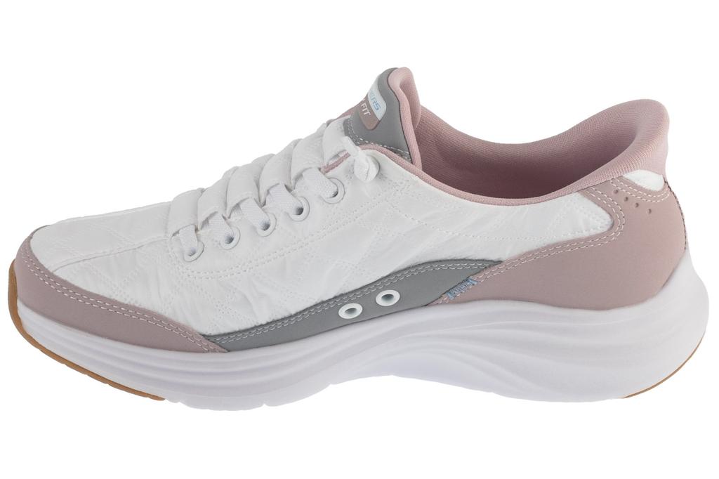 Skechers Slip-ins: Contour Foam - Cozy Fit, Womens White Sneakers