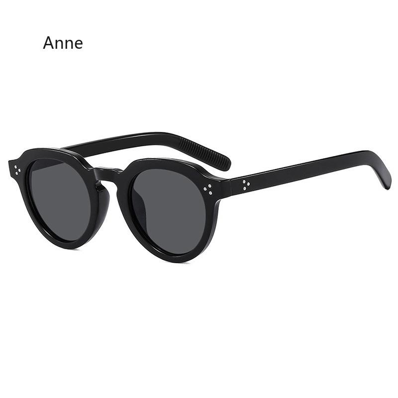 High Quality Acetate Sunglasses For Men Women Oval Round Eyeglasses Frames Japanese Style Designer Driving Travel Glasses UV400