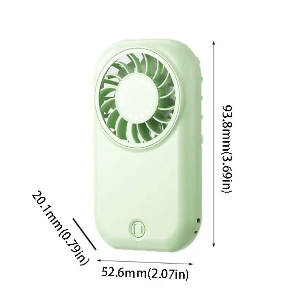 Ultra-Thin Design Mini Handheld Fan 5-Speed Wind Small Fan Handheld Operation