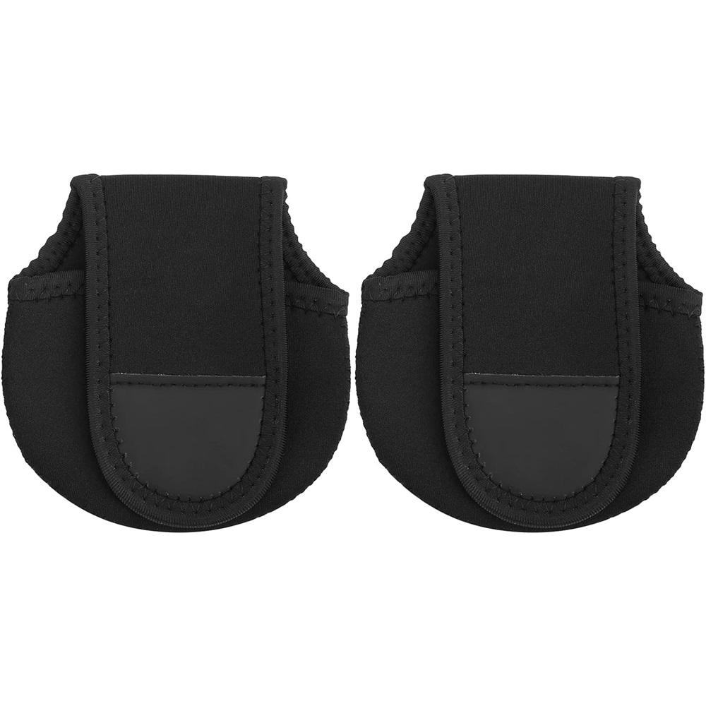 2 шт. Сумка для рыболовной катушки Чехол для катушки для бейткастинга Защитный чехол для катушки Водонепроницаемый Защитный чехол для катушки для бейткастинга