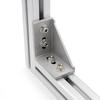 Industrial Aluminum Profile Angle Brackets
