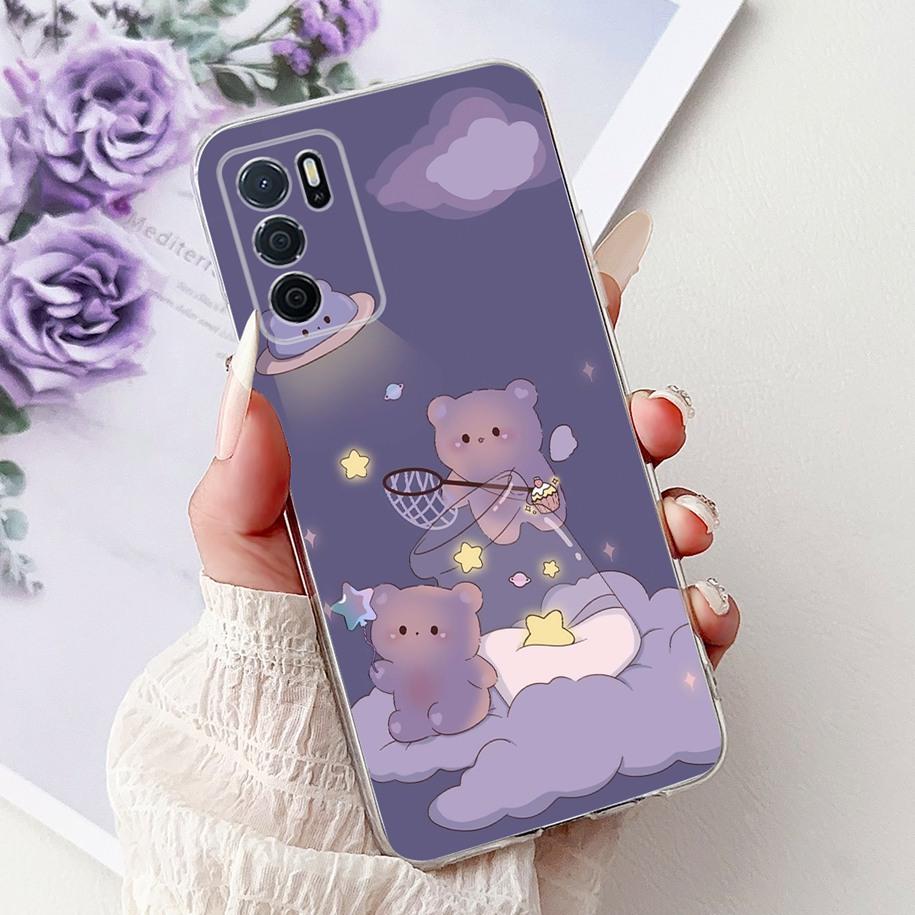 Чехол для Oppo A16 A16s CPH2269 CPH2275 CPH2271 A 16, ТПУ Чехол, Модный Цветок, Мягкий Funda Для OPPO A54s CPH2273 Чехол для Телефона OppoA16