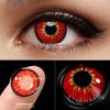 Eyeshare Цветные контактные линзы на Хэллоуин, 1 пара, увеличители глаз, красочные косплей, аниме, контактные линзы, косметический макияж, цветные контакты