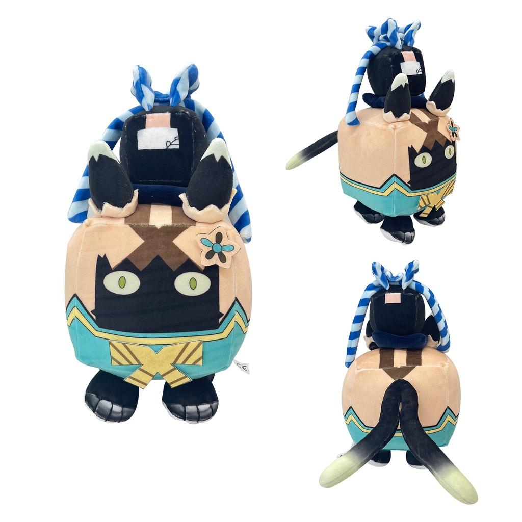 Игра Genshin Impact популярный персонаж Кирара кошка с хвостом плюшевая кукла коробка мягкая игрушка для детей и взрослых фанаты на день рождения