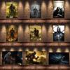 The Dark Souls 3 Game Poster Oil Painting Wall Art Canvas Painting Prints Bedroom Living Room Home Bedroom Bar Restaurant Decor